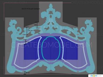 Door covers (DVN_0134) 3D model for CNC machine
